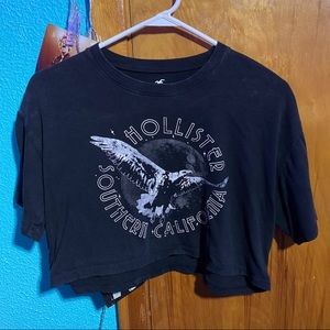 hollister cropped t-shirt